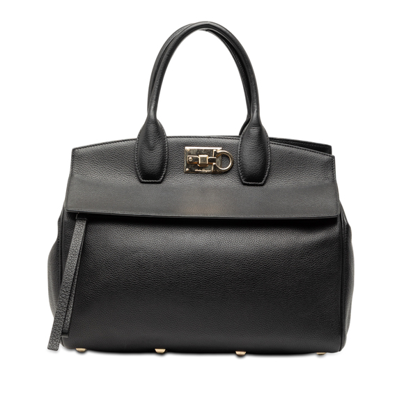 Pre-Loved Ferragamo Leather Studio Satchel
